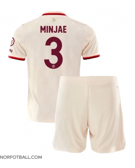 Billige Fotballdrakt Bayern Munich Kim Min-jae #3 Replika Tredjedraktsett Barn 2024-25 Kortermet (med bukser)
